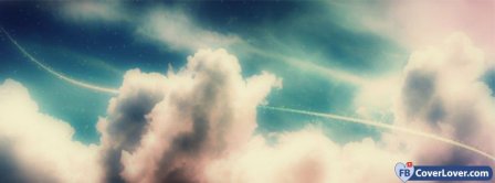 Magical Clouds Facebook Covers