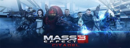 Mass Effect 3 Citadel Facebook Covers