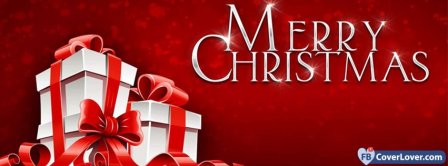 Merry Christmas Presents Facebook Covers