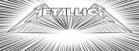 Metallica Drawing Logo Facebook Covers