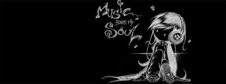 Music Saves My Soul Facebook Covers