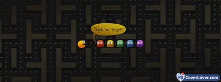 Pacman Halloween Facebook Covers