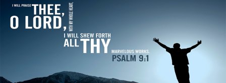 Psalm 9 1 Facebook Covers