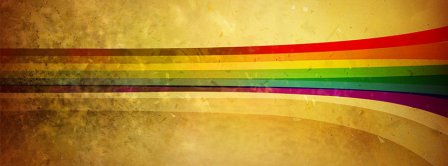 Retro Stripes Facebook Covers