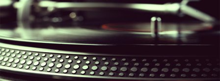 Retro Turntable Facebook Covers