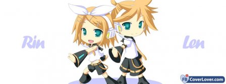 Rin And Len 1  Facebook Covers
