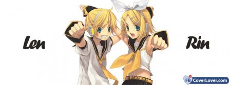 Rin And Len 3  Facebook Covers