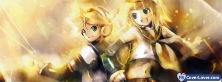 Rin And Len 5  Facebook Covers