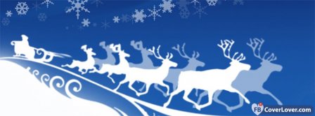 Santas Sleigh Wight  Facebook Covers