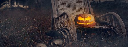 Scary Halloween Pumpkin Facebook Covers