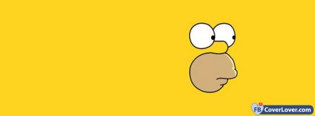 Homer Simpson Face Facebook Covers