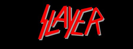 Slayer Red And Black Logo Facebook Covers