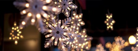 Snowflakes Lights Facebook Covers