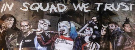 Suicide Squad In Squad We Trust Facebook Covers