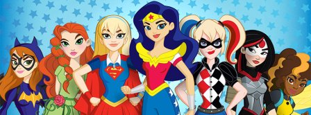 Super Women Heroes Cartoon Facebook Covers
