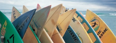Surf Boards Facebook Covers