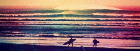 Surfing Scene Facebook Covers