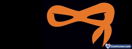 Teenage Mutant Ninja Turtles Orange Mask Facebook Covers