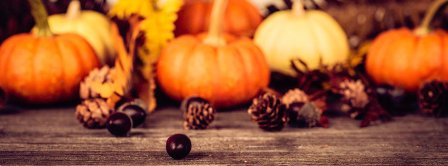 Thanksgiving Decoration Facebook Covers