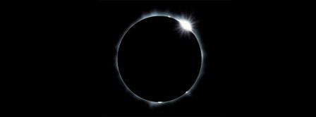 Total Solar Eclipse Diamond Ring Facebook Covers