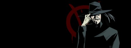 V For Vendetta Facebook Covers