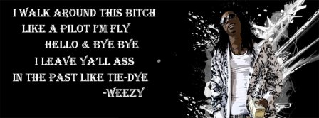 Weezy Quote Facebook Covers