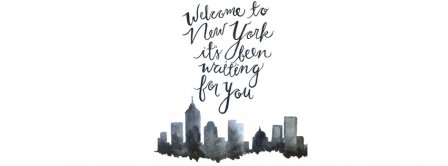 Welcome To New York Facebook Covers