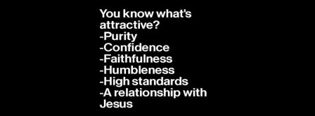 What Is Attractive With Jesus  Facebook Covers