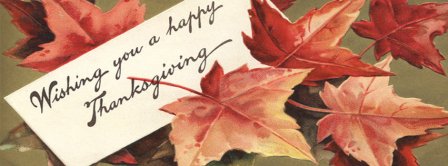 Whishing You A Happy Thanksgiving Facebook Covers