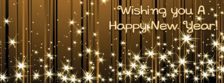 Wishing You A Happy New Year Facebook Covers