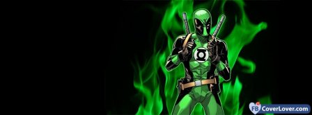 Green Lantern Cartoon Facebook Covers