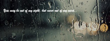 You May Be Out Of Sight Quote  Facebook Covers