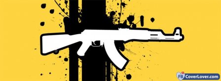 Ak47 Gun  Facebook Covers