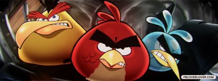 Angry Birds Rio Facebook Covers