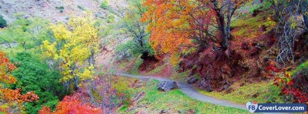 Autumn Color Path  Facebook Covers