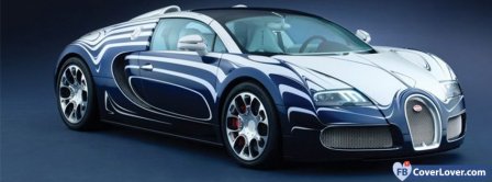 Bugatti Veyron Sport Car  Facebook Covers