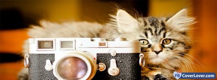 Camera Cat Facebook Covers