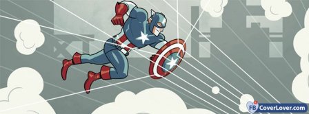 Captain America 2  Facebook Covers
