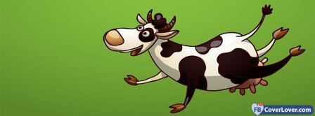 Cow Funny Cartoon Facebook Covers