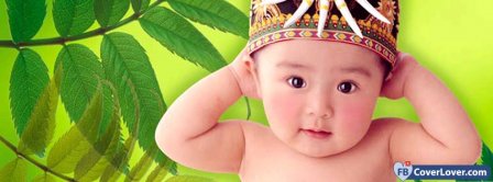 Cute Baby 2  Facebook Covers