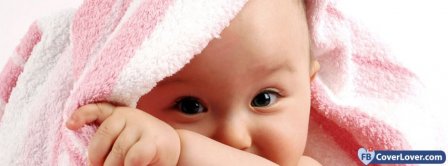 Cute Baby Pick A Boo Facebook Covers