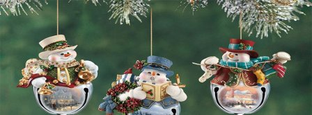 Cute Christmas Ornaments Facebook Covers