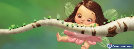 Cute Fairy  Facebook Covers