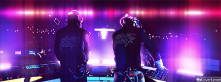 Daft Punk In Concert Facebook Covers