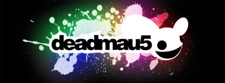 Colorful Deadmau5  Facebook Covers