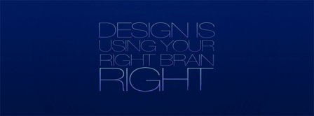 Design Right Brain Facebook Covers