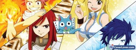 Fairy Tail 3  Facebook Covers