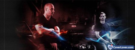 Fast And Furious Vin Diesel Paul Walker  Facebook Covers