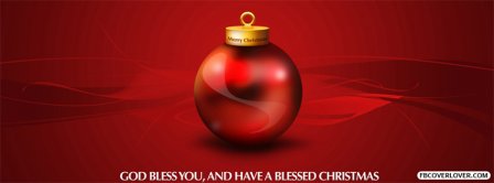 God Bless You Christmas Facebook Covers