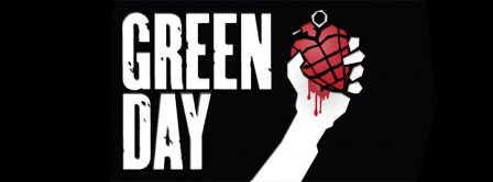 Green Day Heart Facebook Covers